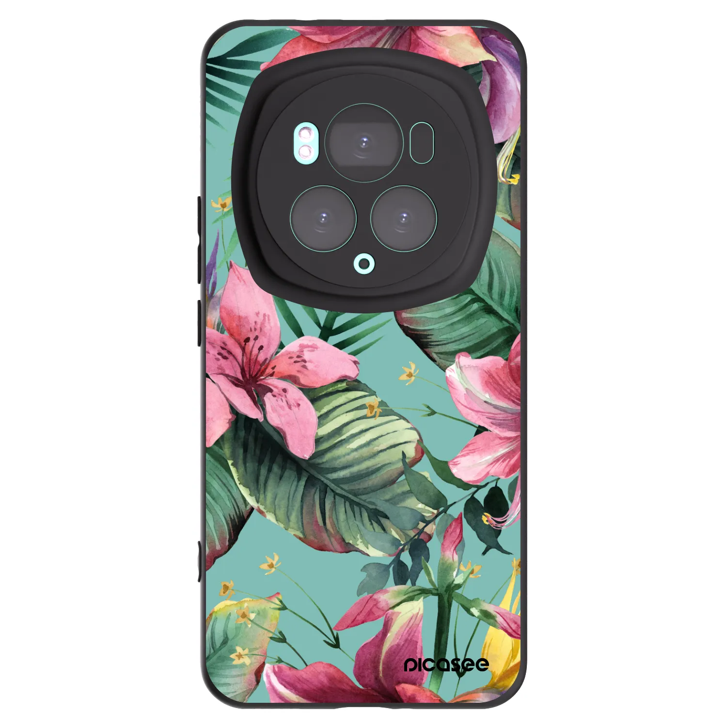 Picasee silikónový čierny obal pre Honor Magic6 Pro - Hawaii