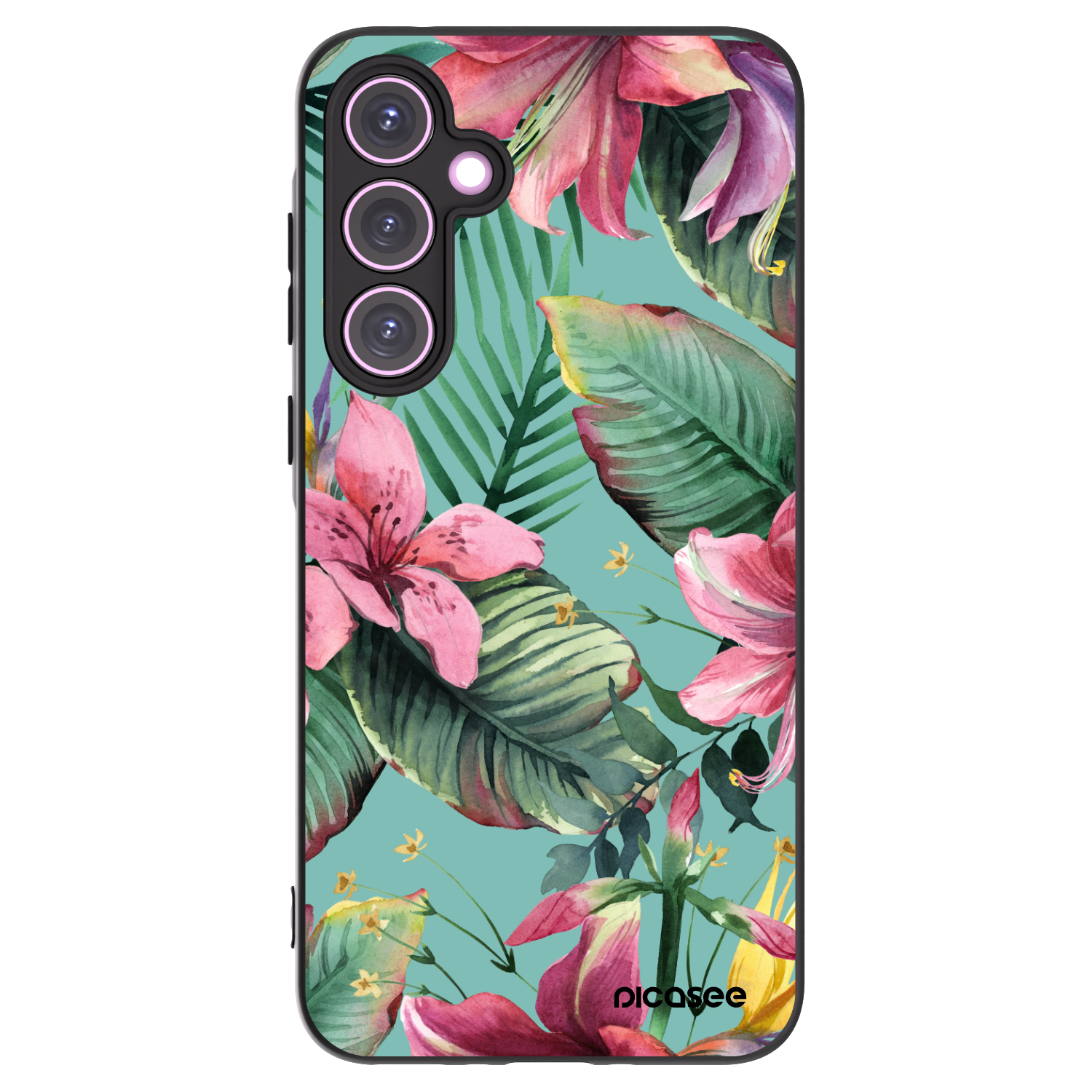 Picasee silikónový čierny obal pre Samsung Galaxy A35 5G A356B - Hawaii