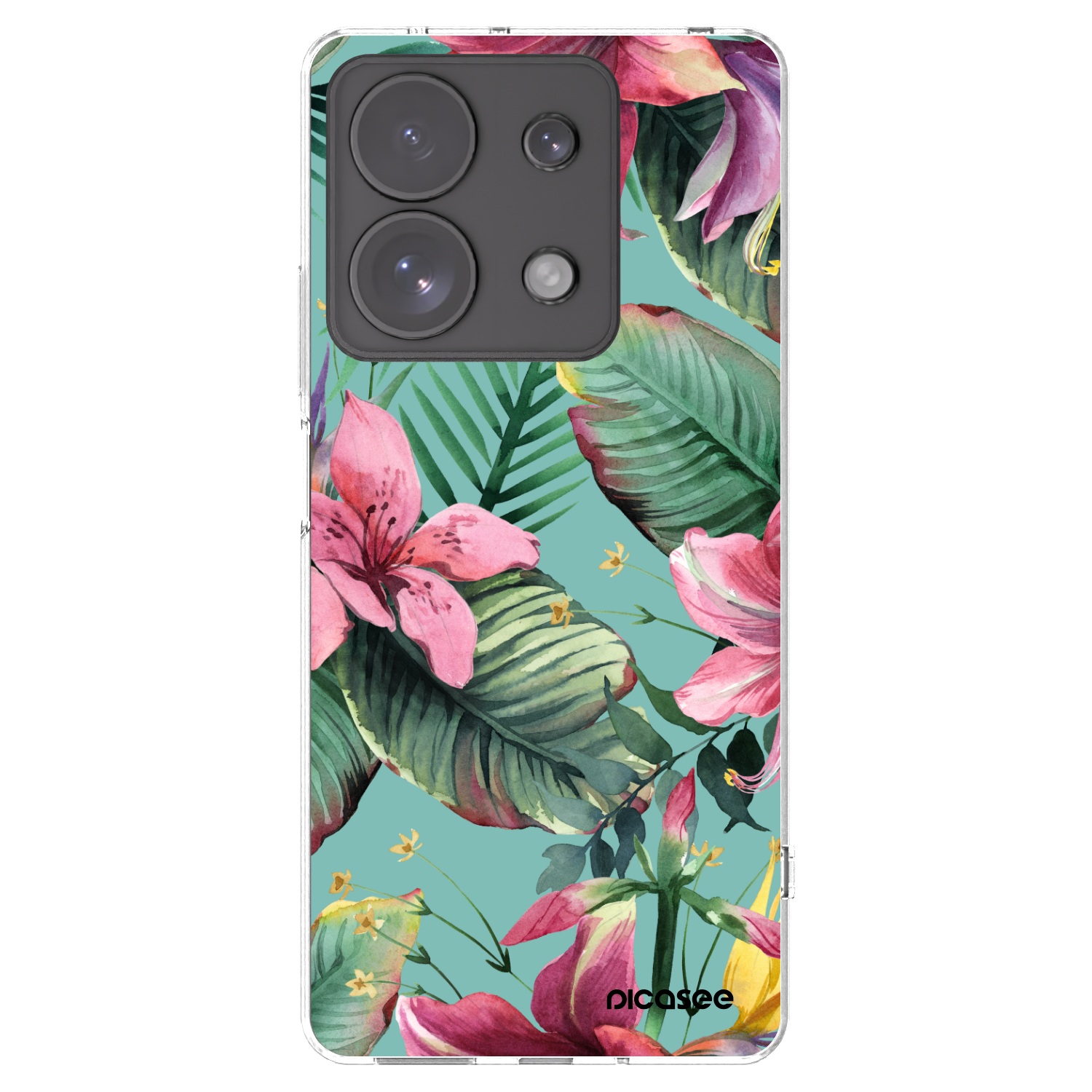 Silikónový prehľadný obal pre Xiaomi Redmi Note 13 Pro 4G - Hawaii
