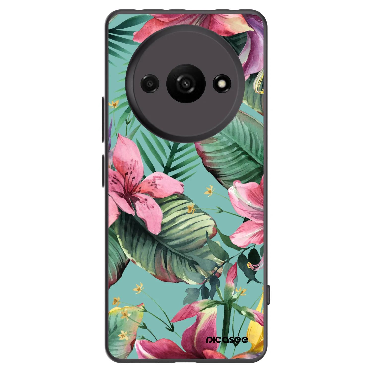Picasee silikónový čierny obal pre Xiaomi Redmi A3 - Hawaii