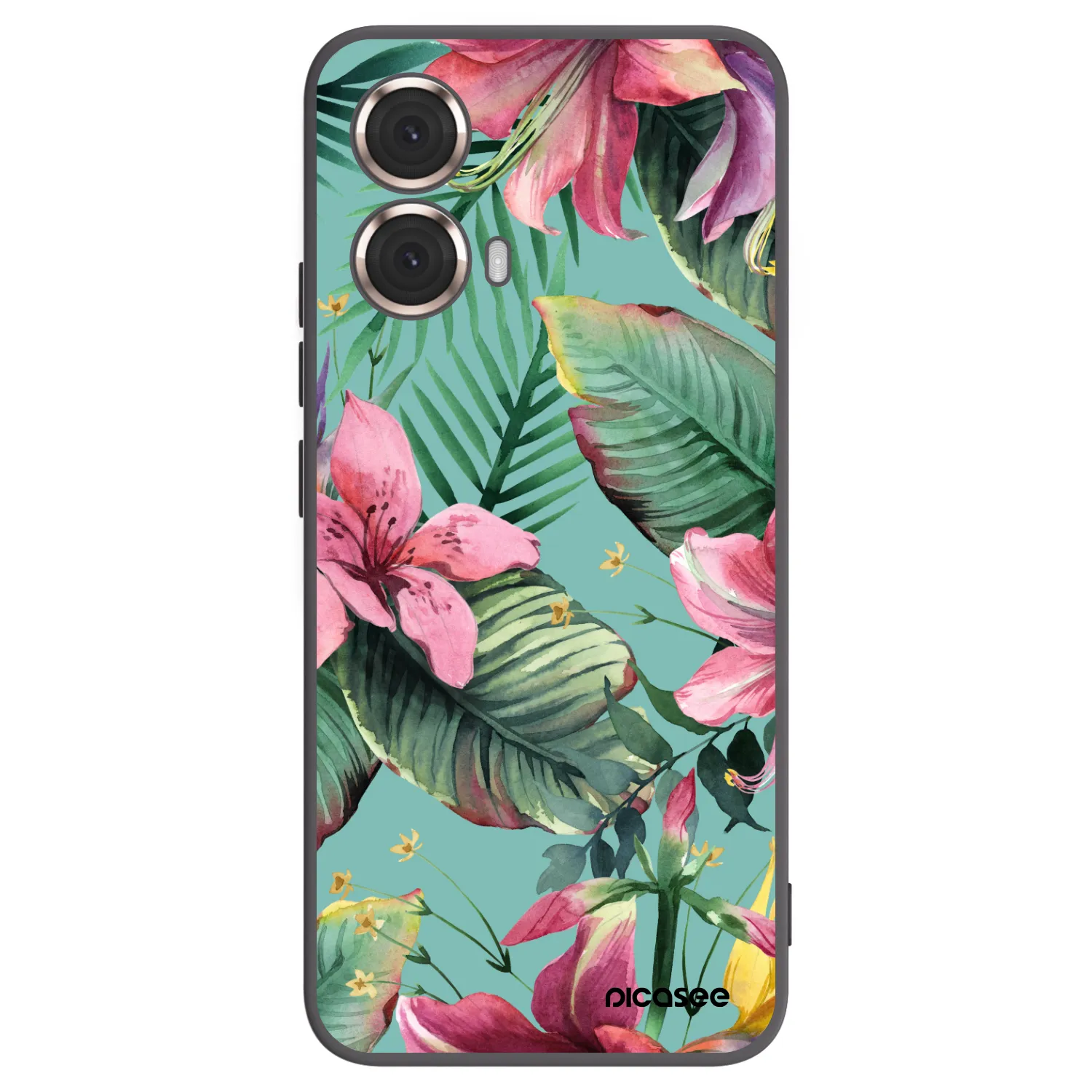 Silikónový čierny obal pre Motorola Moto G85 - Hawaii