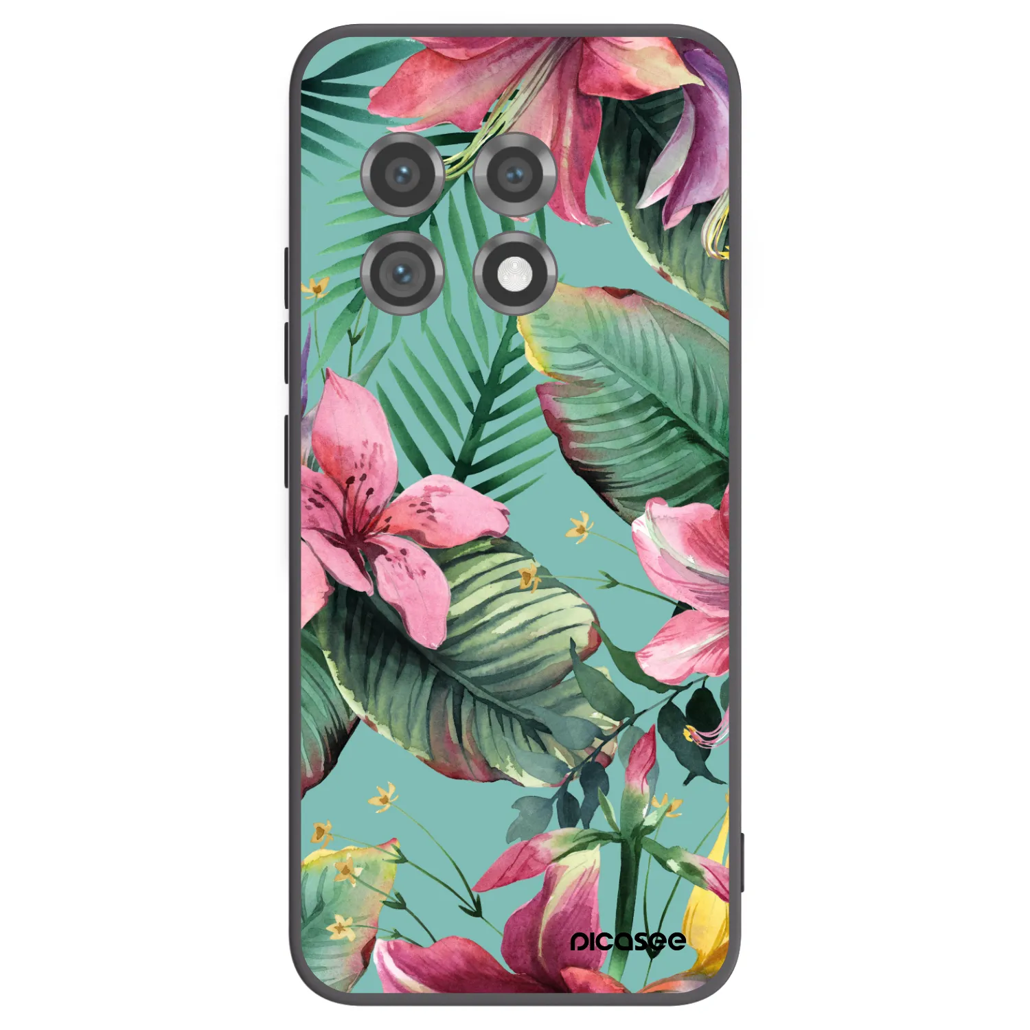 Picasee silikónový čierny obal pre OnePlus 11 5G - Hawaii