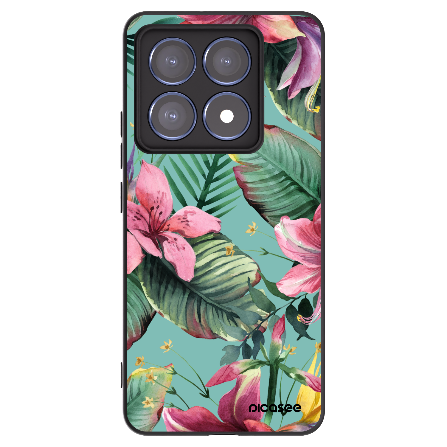 Picasee silikónový čierny obal pre Xiaomi 14T Pro - Hawaii