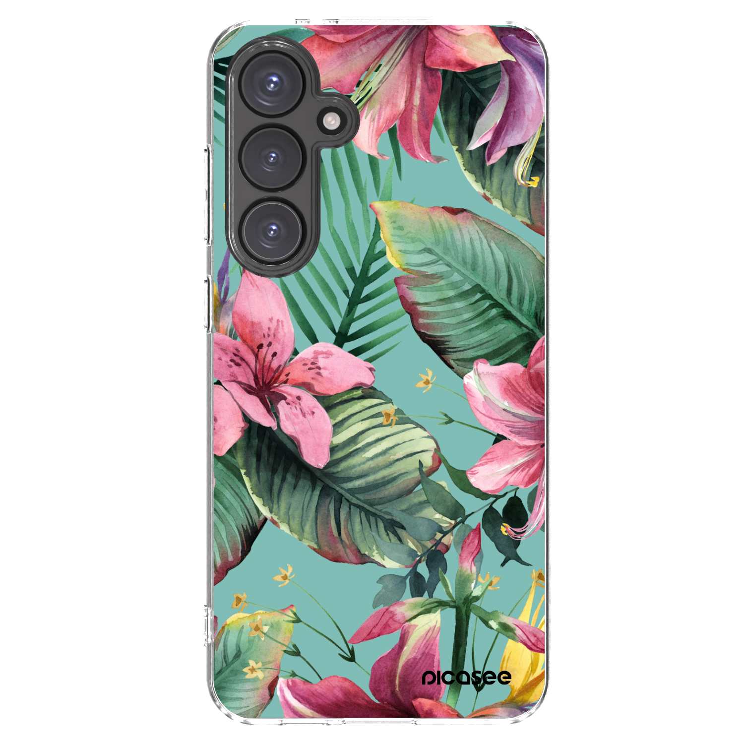 Picasee silikónový prehľadný obal pre Samsung Galaxy S24 FE S721B - Hawaii