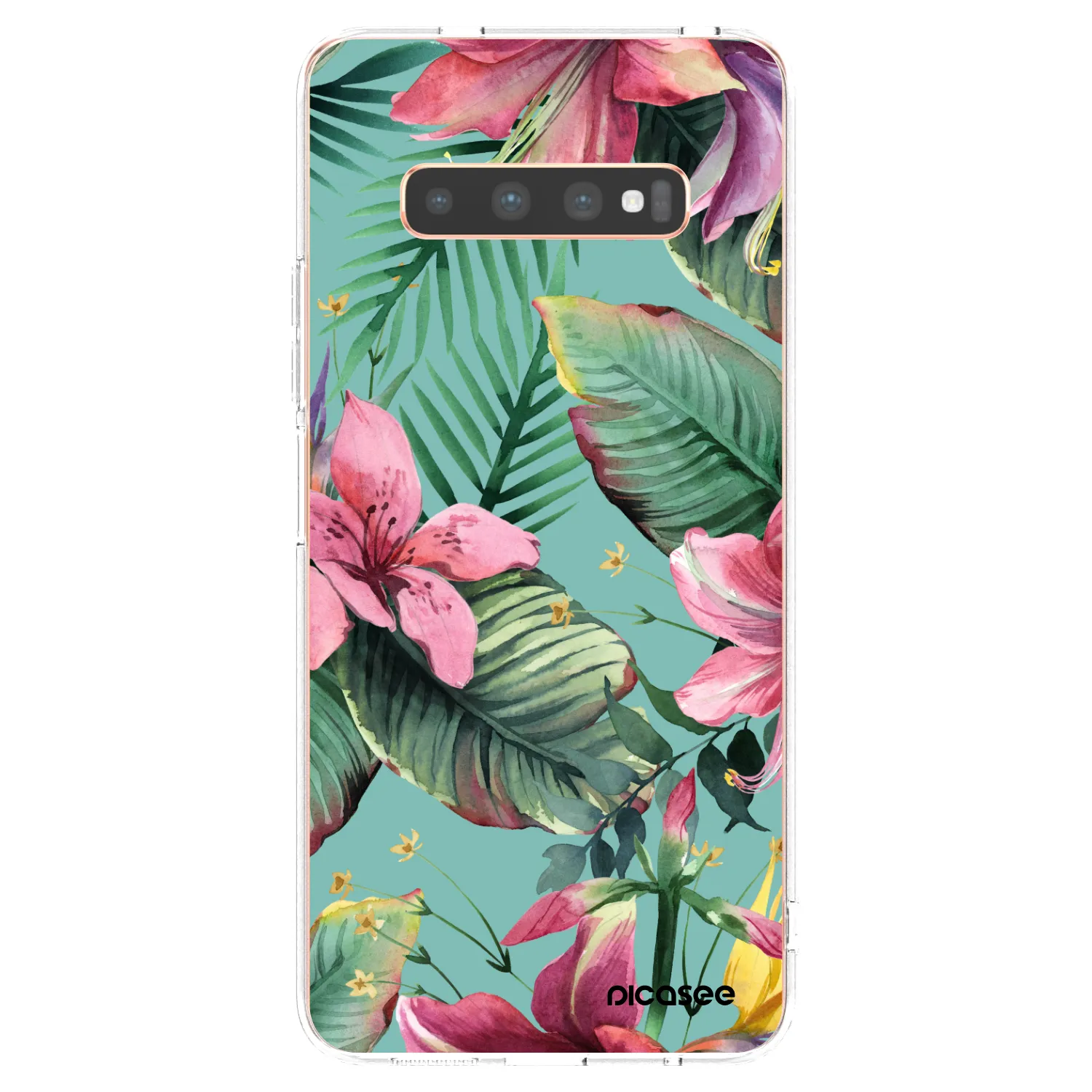 Picasee silikónový prehľadný obal pre Samsung Galaxy S10 Plus G975 - Hawaii