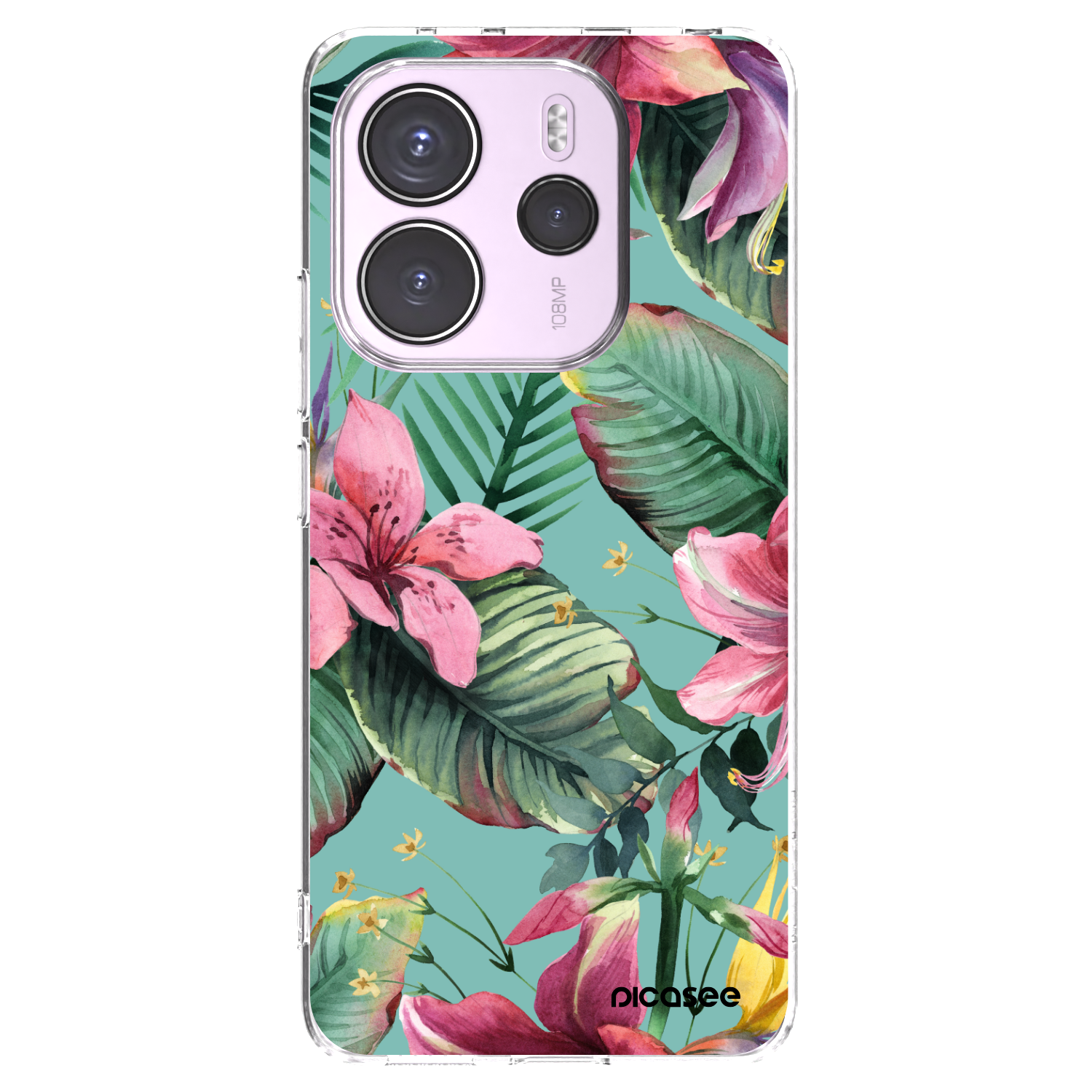 Picasee silikónový prehľadný obal pre Xiaomi Redmi Note 14 4G - Hawaii