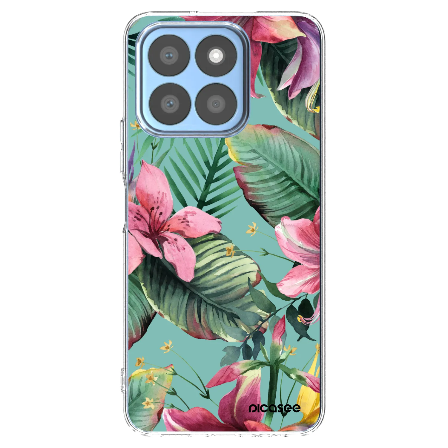 Picasee silikónový prehľadný obal pre Honor X8c - Hawaii