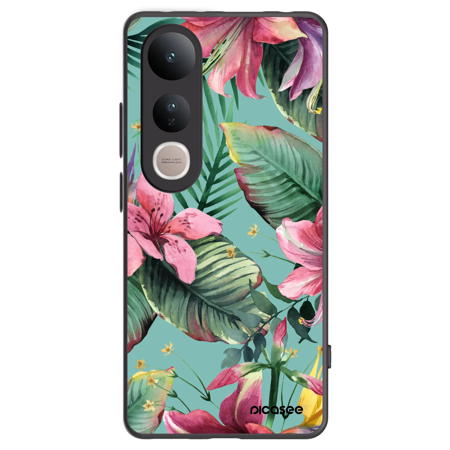 Picasee silikónový čierny obal pre Vivo V50 Lite 5G - Hawaii