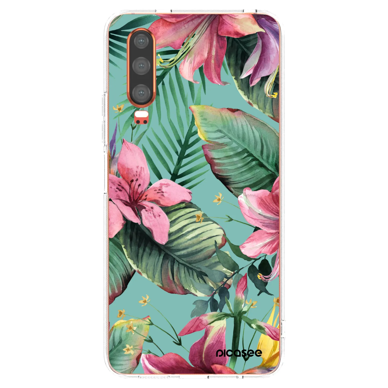 Picasee silikónový prehľadný obal pre Huawei P30 - Hawaii