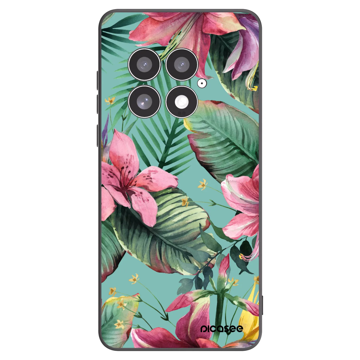 Picasee silikónový čierny obal pre OnePlus 13 5G - Hawaii