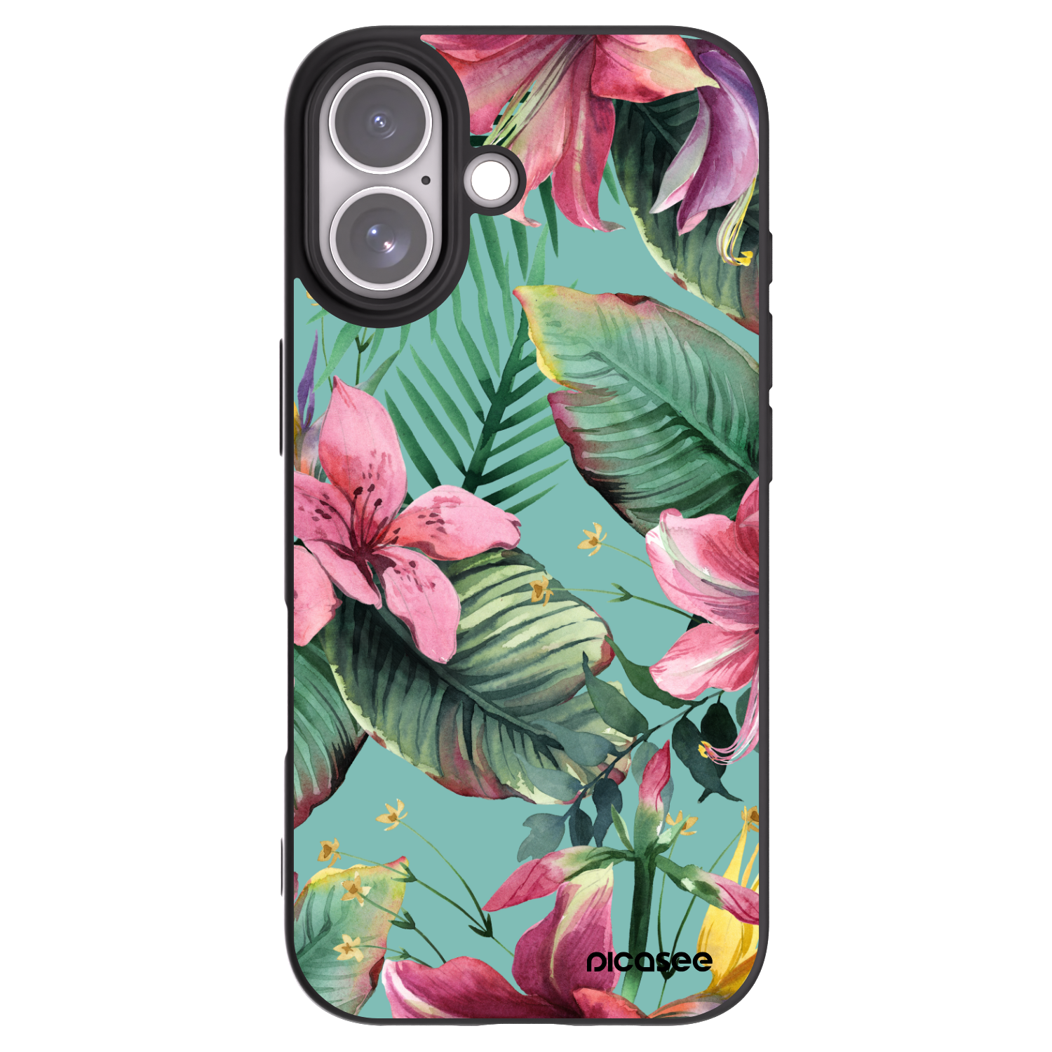 Picasee silikónový čierny obal pre Apple iPhone 17 - Hawaii