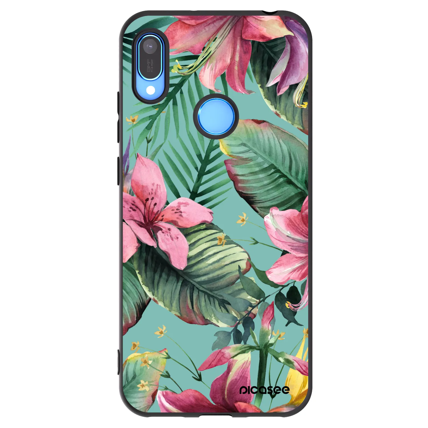 Picasee silikónový čierny obal pre Huawei Y6 2019 - Hawaii