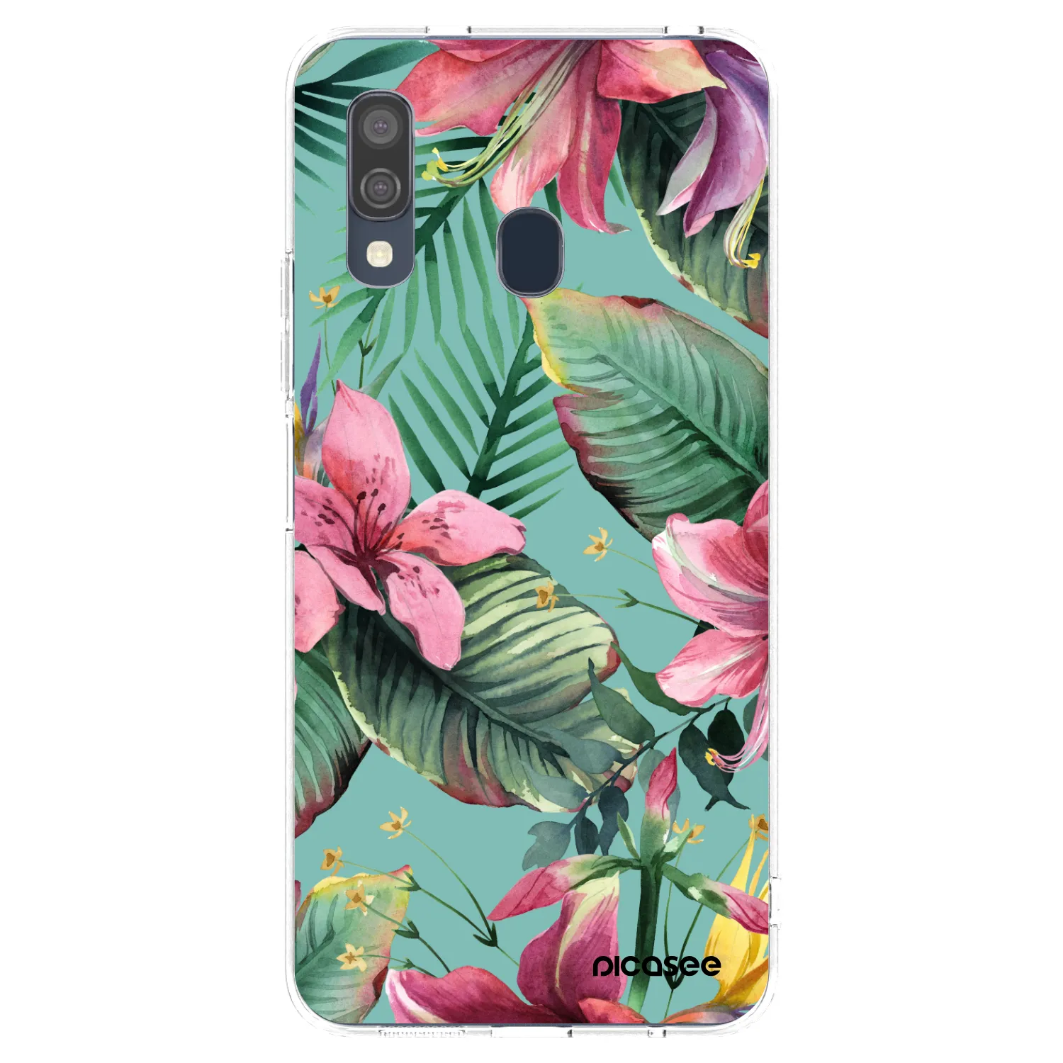 Picasee silikónový prehľadný obal pre Samsung Galaxy A40 A405F - Hawaii