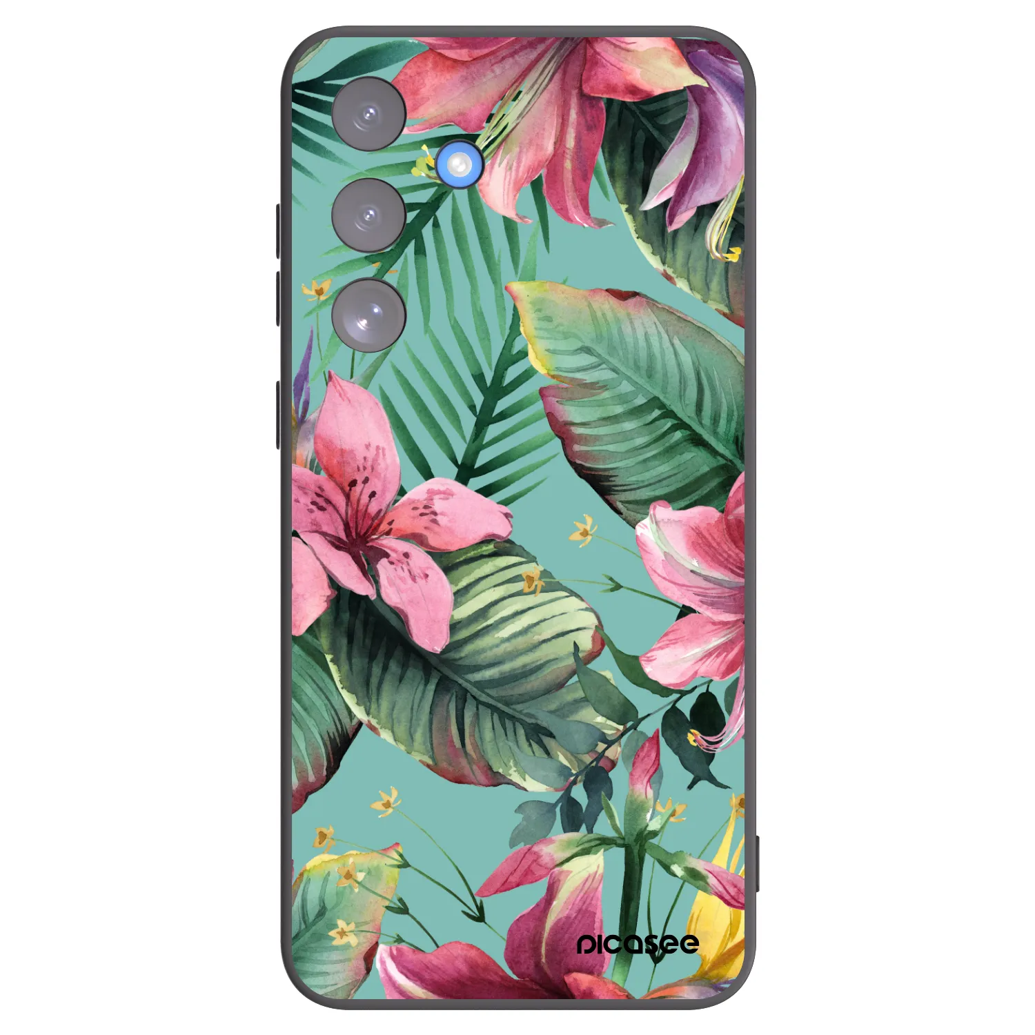 Picasee silikónový čierny obal pre Samsung Galaxy S25 FE 5G - Hawaii