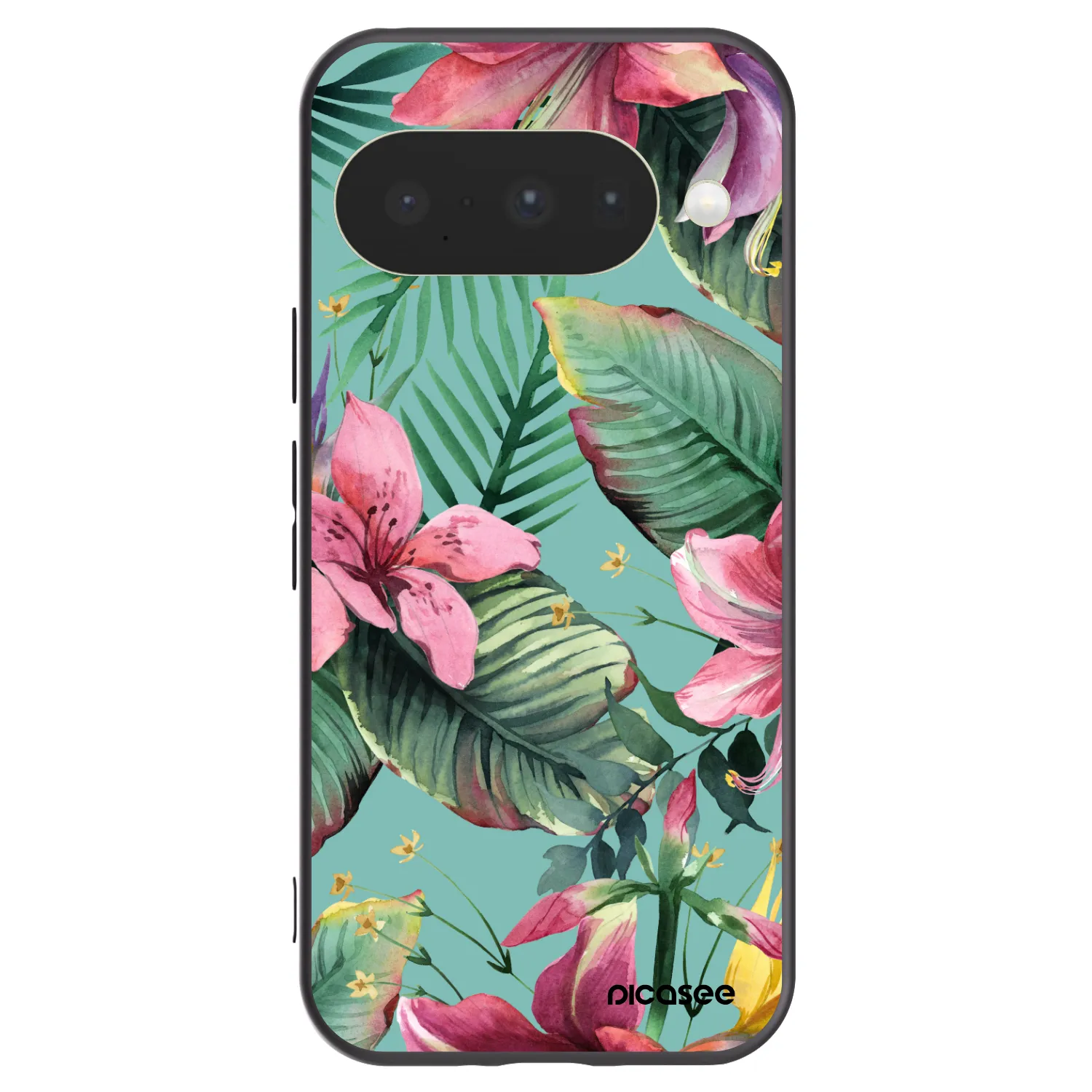 Picasee silikónový čierny obal pre Google Pixel 10 - Hawaii