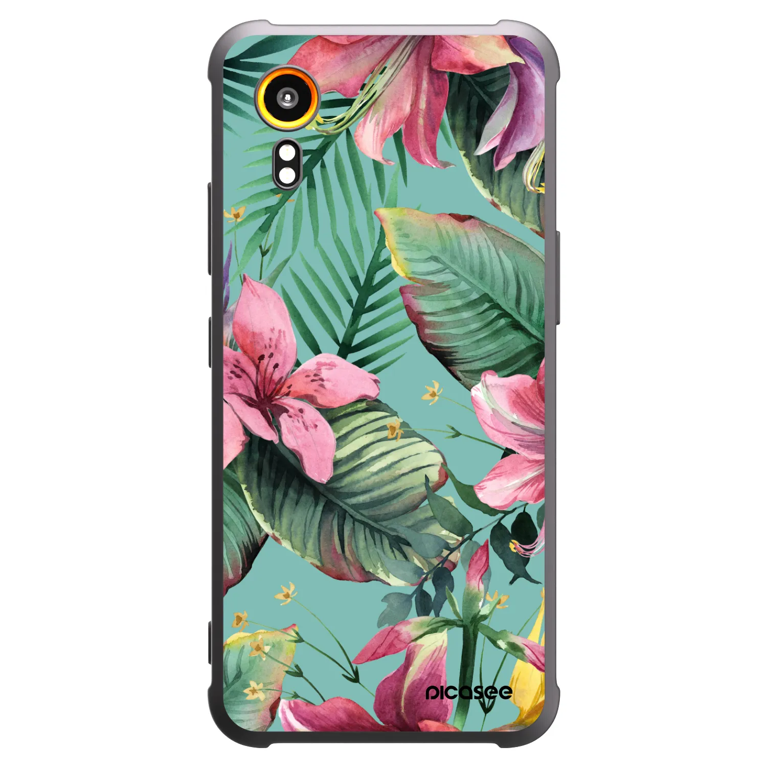 Picasee silikónový čierny obal pre Samsung Galaxy Xcover 7 - Hawaii