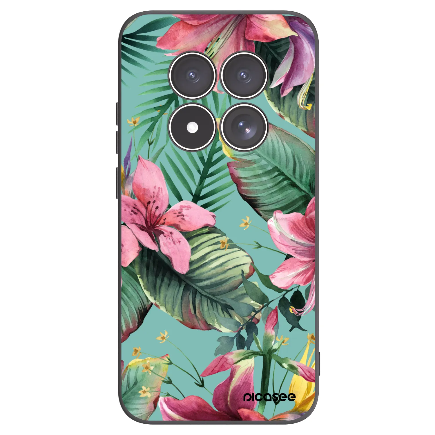 Picasee silikónový čierny obal pre Xiaomi Redmi Note 15 Pro 5G - Hawaii