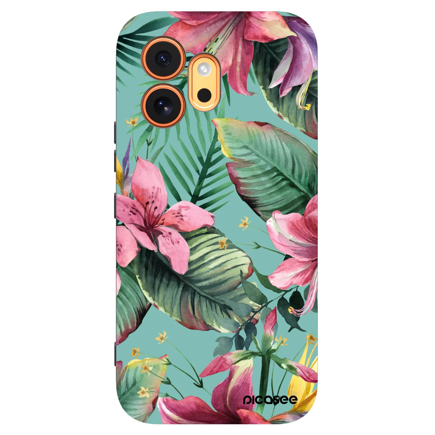 Picasee silikónový čierny obal pre Honor 600 - Hawaii
