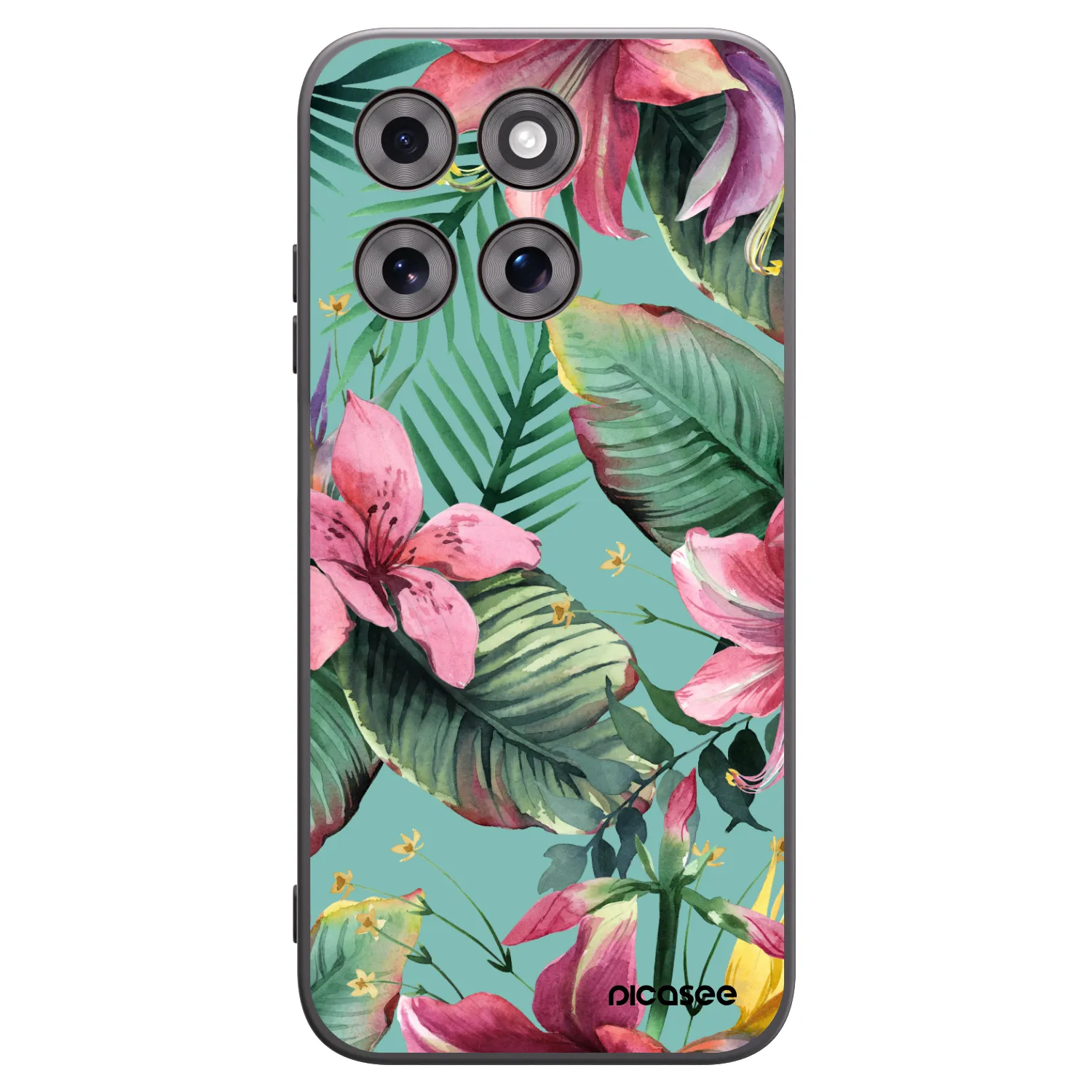 Picasee silikónový čierny obal pre Motorola Moto G77 - Hawaii