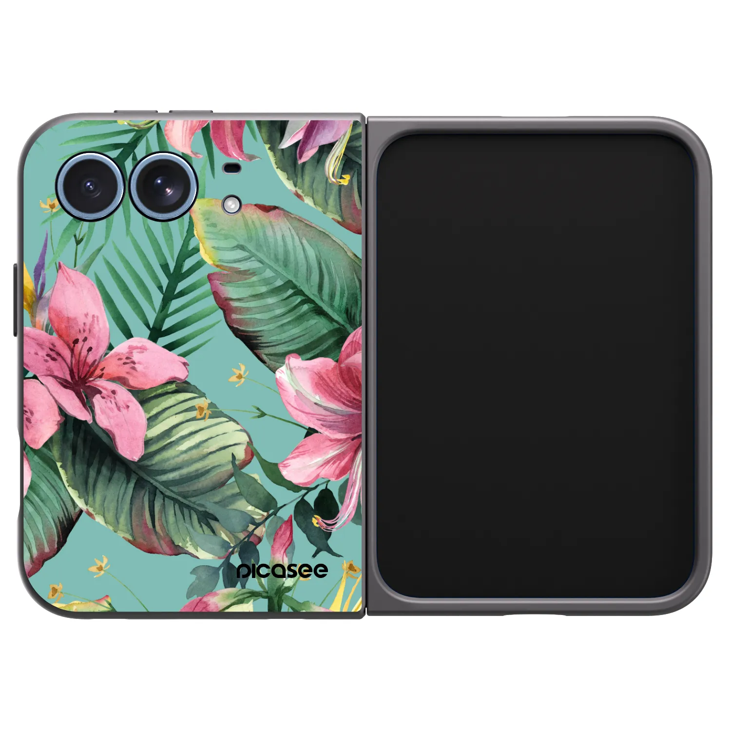 Picasee silikónový čierny obal pre Apple iPhone Ultra - Hawaii
