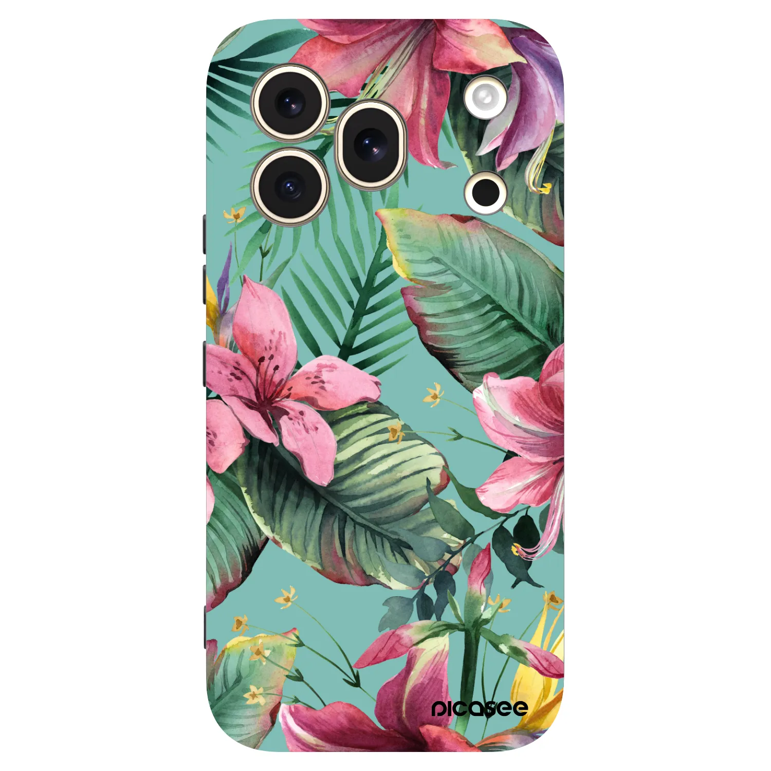Picasee silikónový čierny obal pre Honor 600 Pro - Hawaii