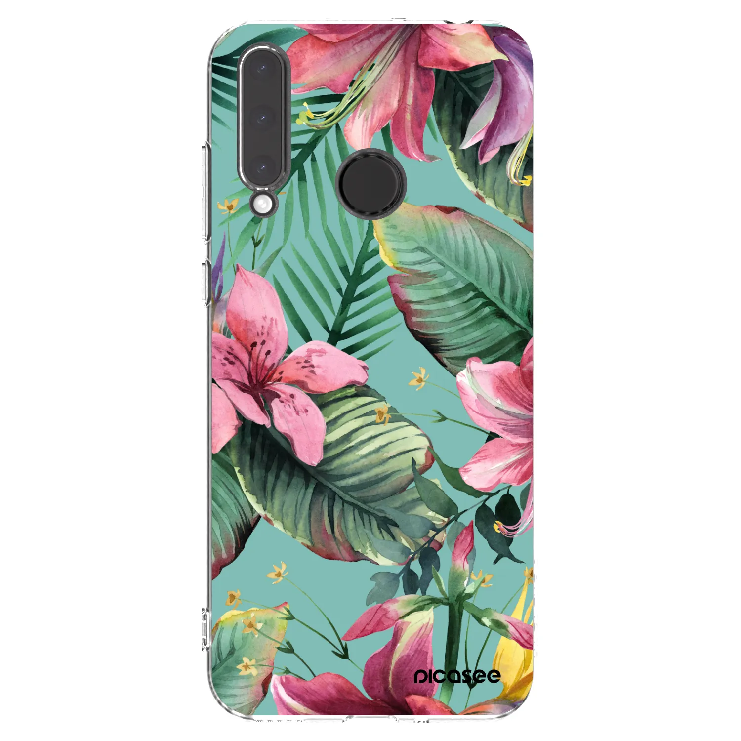 Picasee silikónový prehľadný obal pre Honor 20 Lite - Hawaii