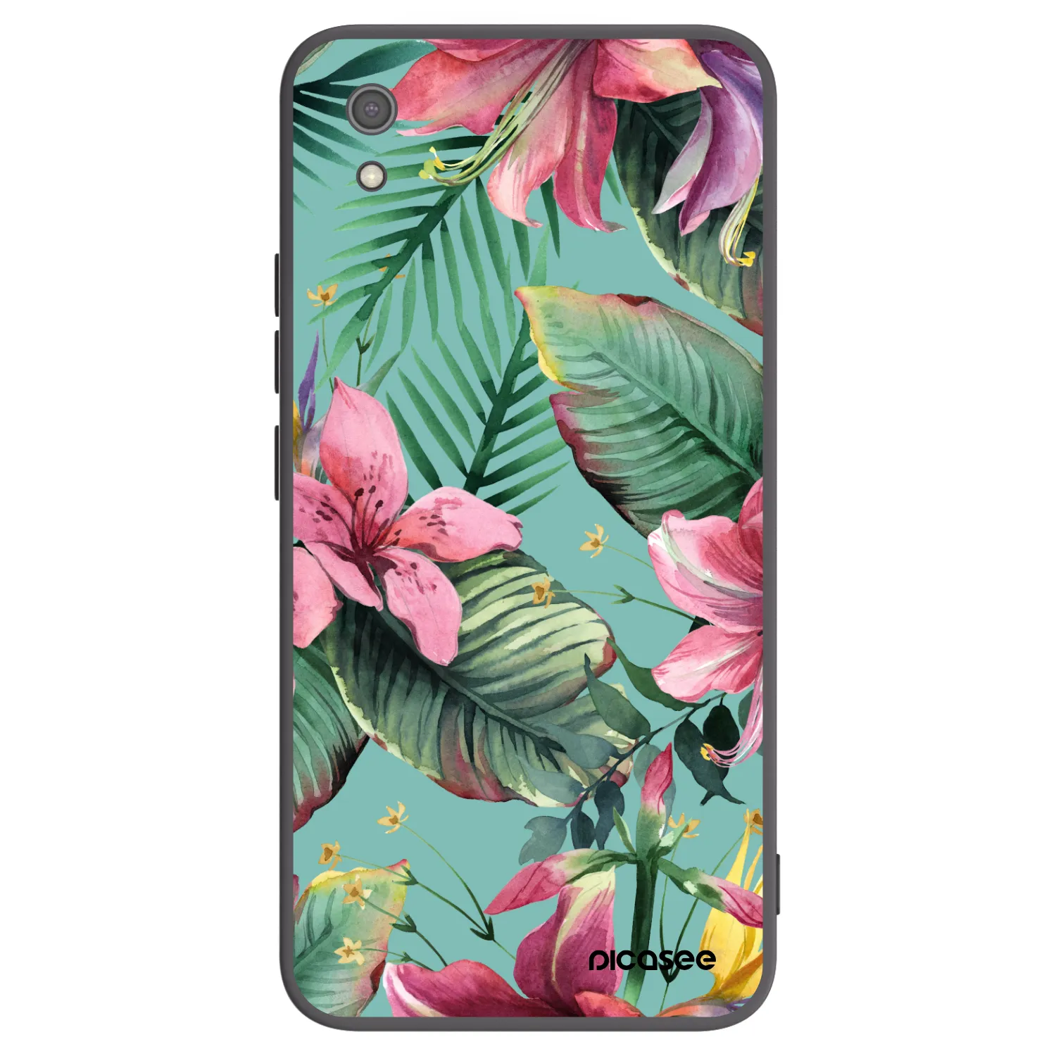 Picasee silikónový čierny obal pre Xiaomi Redmi 7A - Hawaii