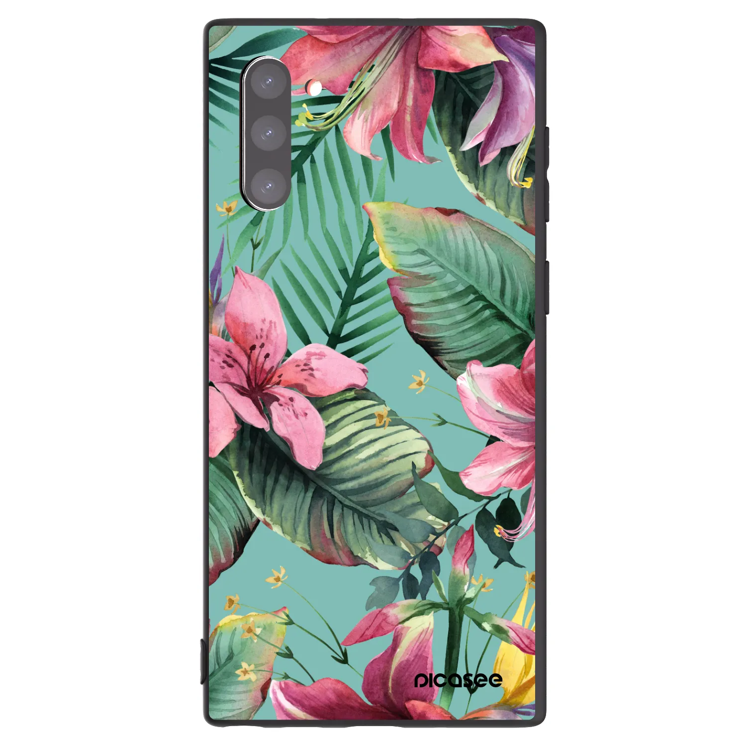Picasee silikónový čierny obal pre Samsung Galaxy Note 10 N970F - Hawaii