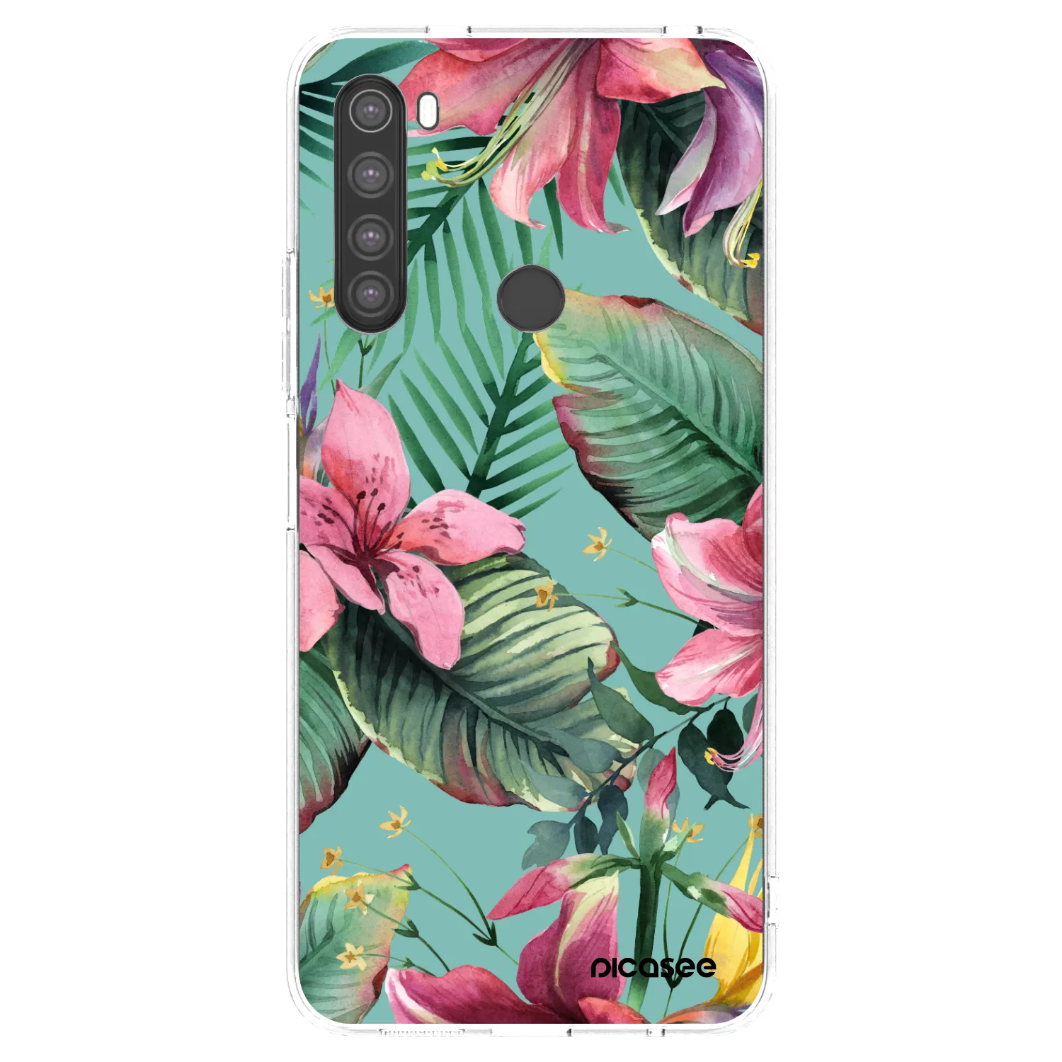 Picasee silikónový prehľadný obal pre Xiaomi Redmi Note 8 - Hawaii