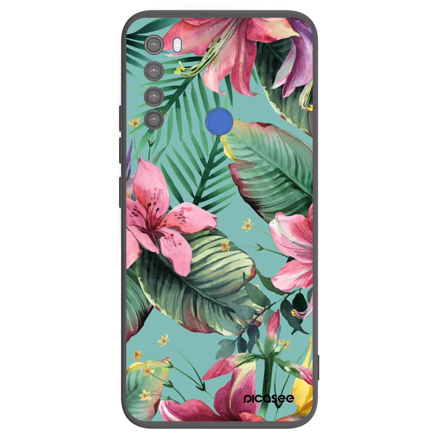 Picasee silikónový čierny obal pre Xiaomi Redmi Note 8T - Hawaii
