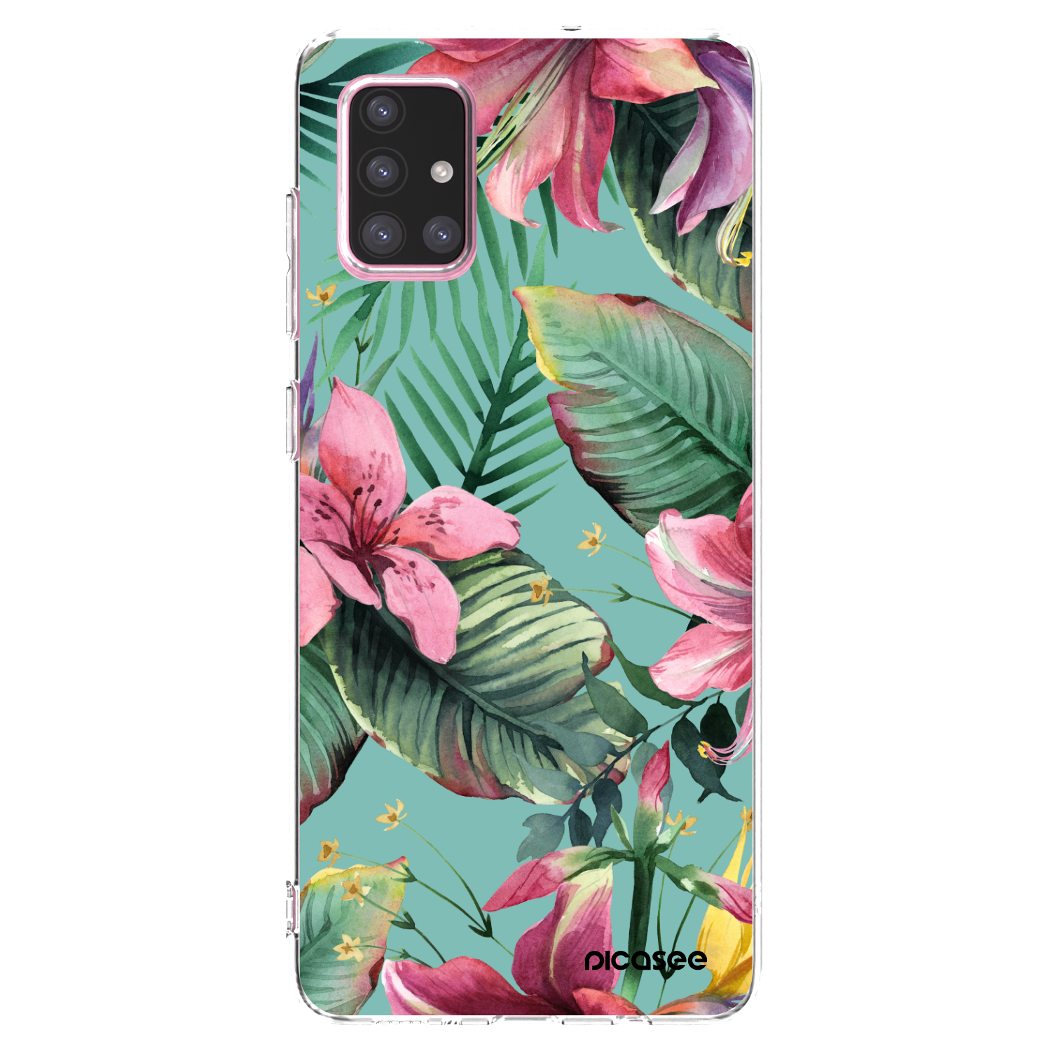 Picasee silikónový prehľadný obal pre Samsung Galaxy A71 A715F - Hawaii