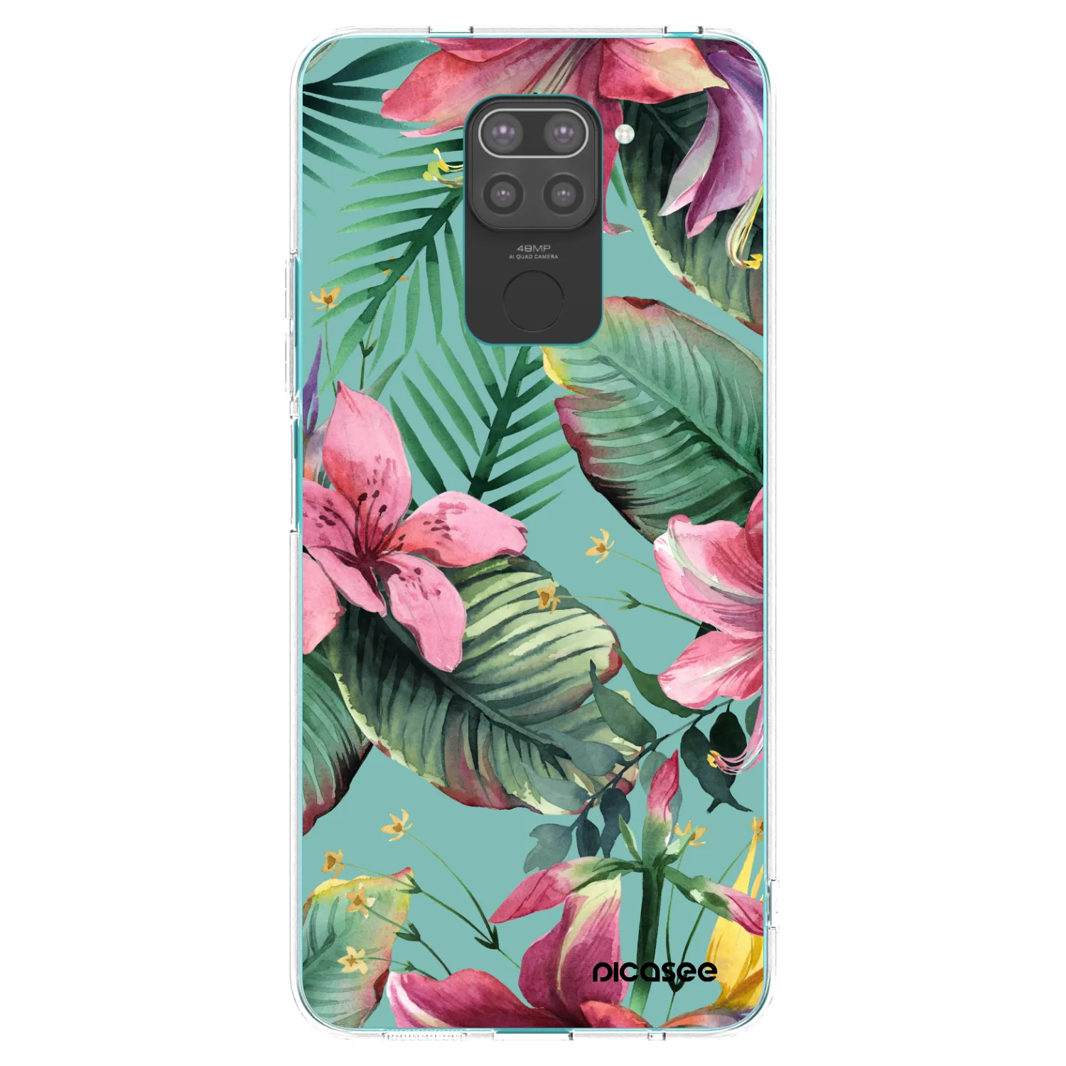 Picasee silikónový čierny obal pre Xiaomi Redmi Note 9 - Hawaii