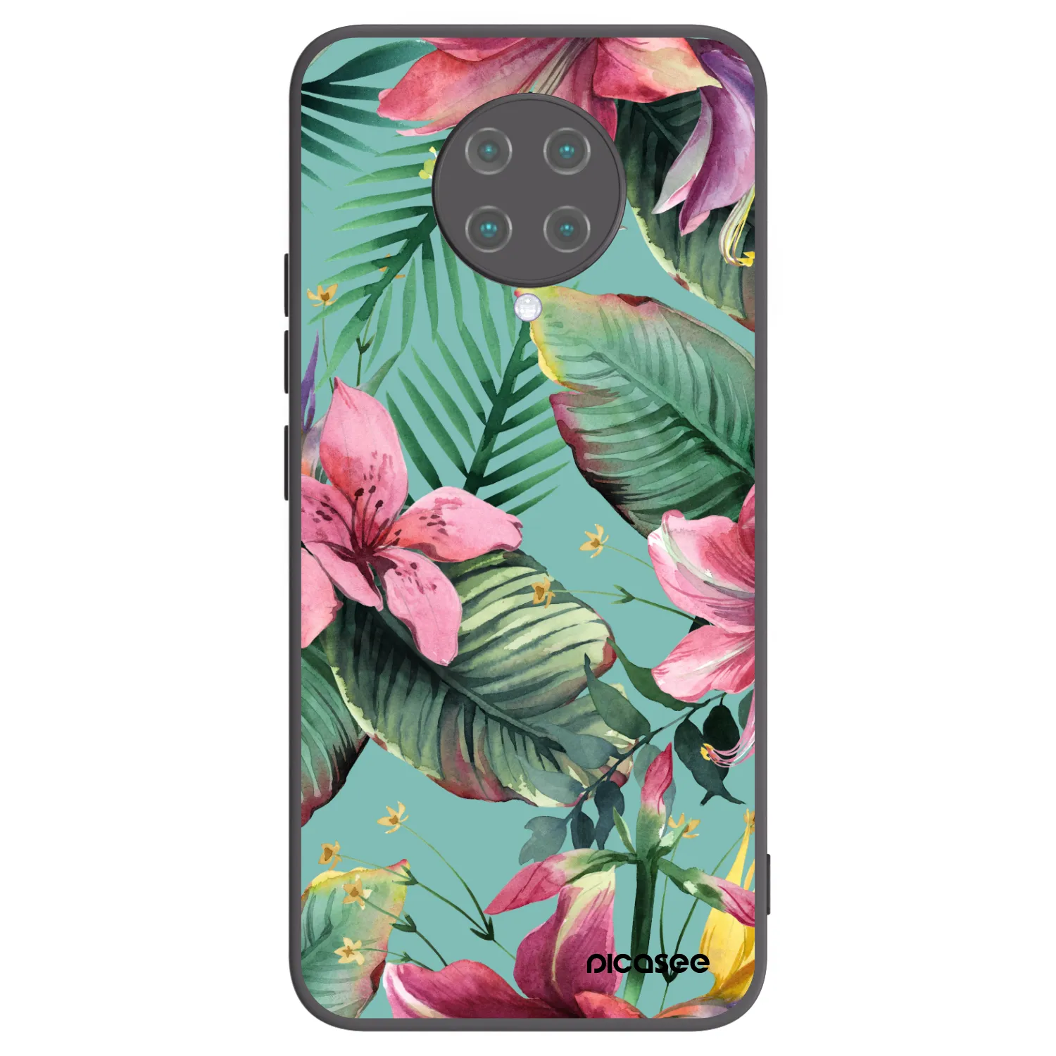 Picasee silikónový čierny obal pre Xiaomi Poco F2 Pro - Hawaii