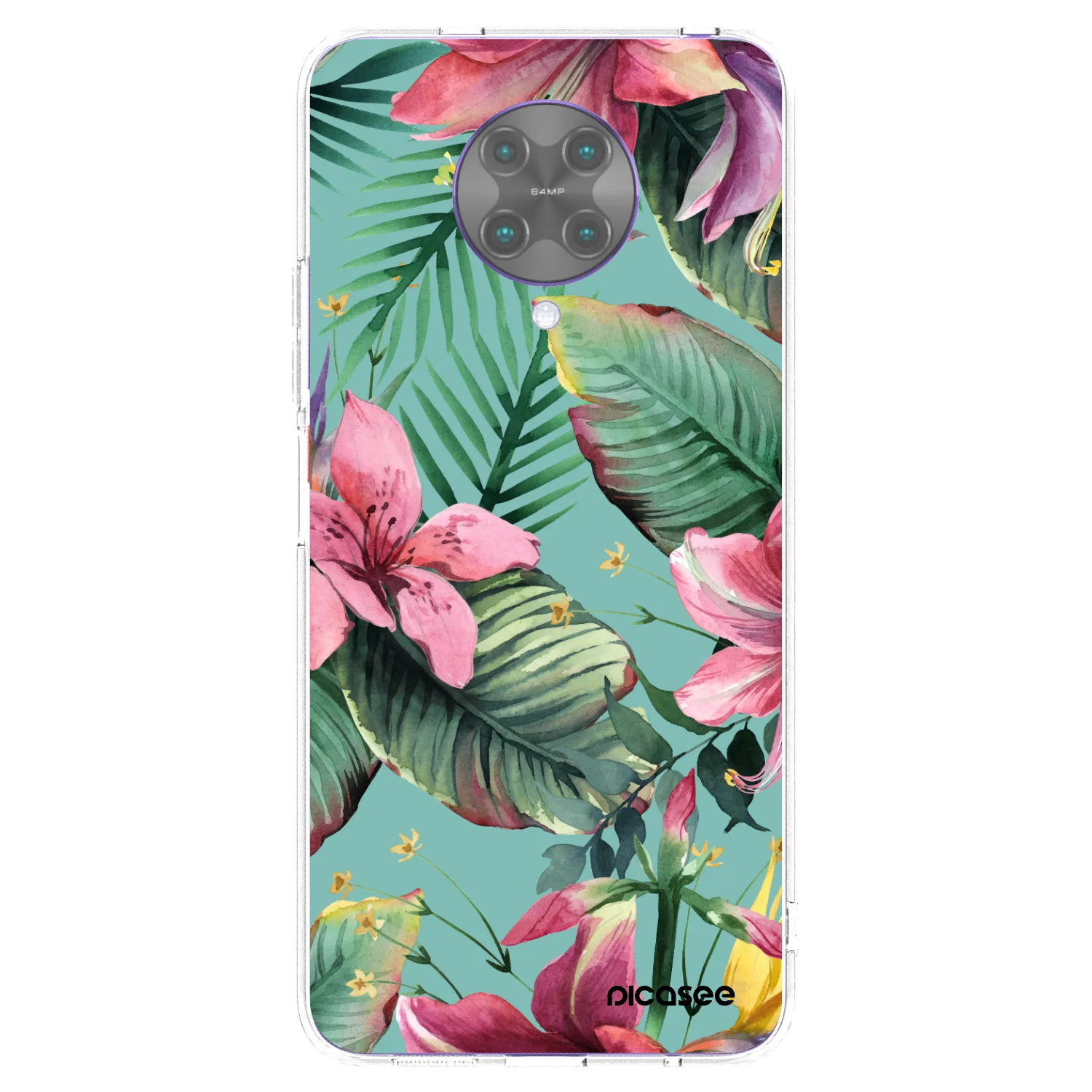 Silikónový prehľadný obal pre Xiaomi Poco F2 Pro - Hawaii