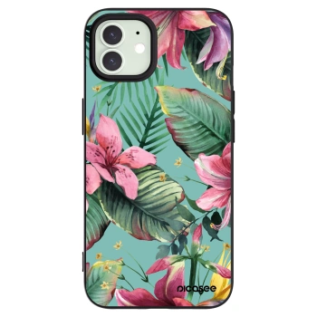Picasee silikónový čierny obal pre Apple iPhone 12 - Hawaii