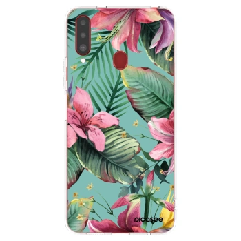 Picasee silikónový prehľadný obal pre Samsung Galaxy A20s - Hawaii