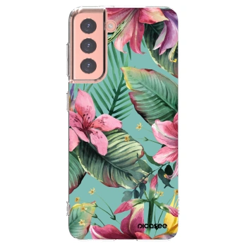 Picasee silikónový prehľadný obal pre Samsung Galaxy S21 5G G991B - Hawaii