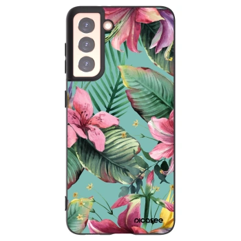 Picasee silikónový čierny obal pre Samsung Galaxy S21 5G G991B - Hawaii
