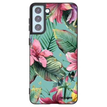 Picasee silikónový čierny obal pre Samsung Galaxy S21+ 5G G996F - Hawaii