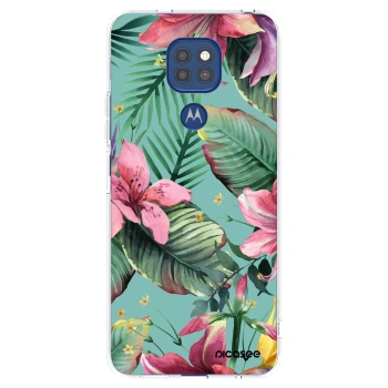 Picasee silikónový prehľadný obal pre Motorola Moto G9 Play - Hawaii