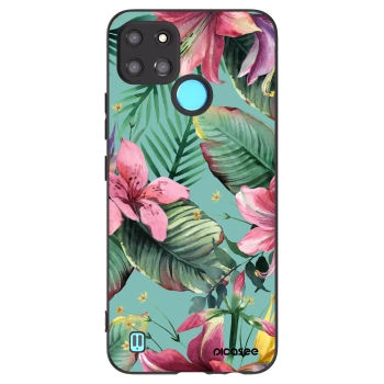 Picasee silikónový čierny obal pre Realme C21Y - Hawaii