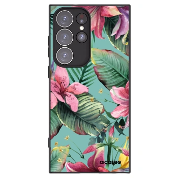 Picasee silikónový čierny obal pre Samsung Galaxy S23 Ultra 5G - Hawaii