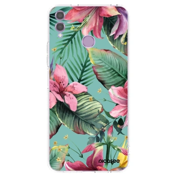 Picasee silikónový prehľadný obal pre Honor 8X - Hawaii