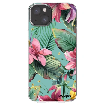 Picasee silikónový prehľadný obal pre Apple iPhone 15 Plus - Hawaii