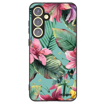 Picasee silikónový čierny obal pre Samsung Galaxy S24 FE S721B - Hawaii