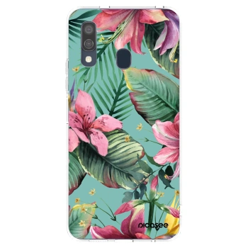 Picasee silikónový prehľadný obal pre Samsung Galaxy A40 A405F - Hawaii