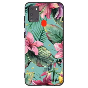 Picasee silikónový čierny obal pre Samsung Galaxy A21s - Hawaii