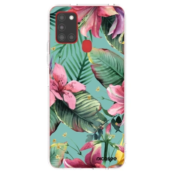 Picasee silikónový prehľadný obal pre Samsung Galaxy A21s - Hawaii