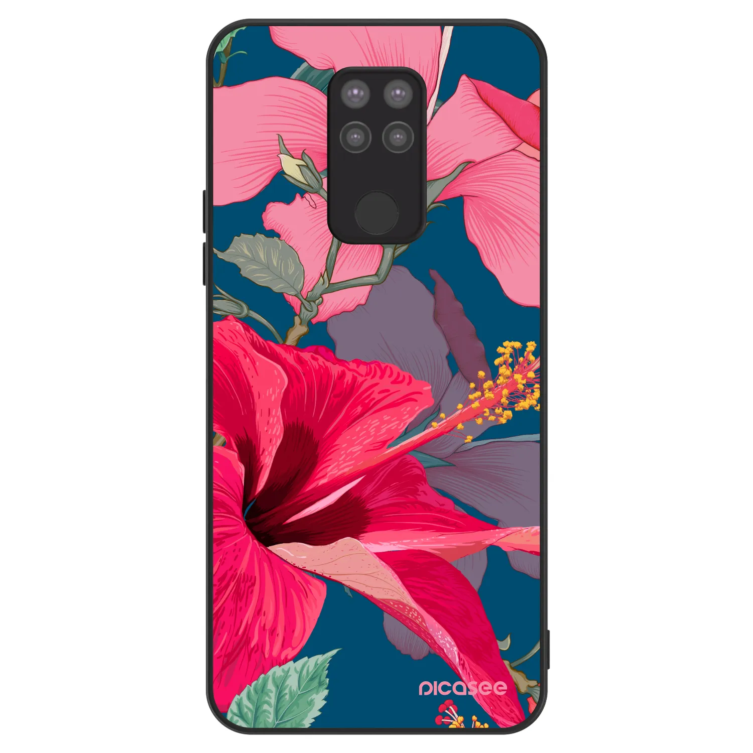 Picasee ULTIMATE CASE pro Xiaomi Redmi Note 9 - Hibiscus