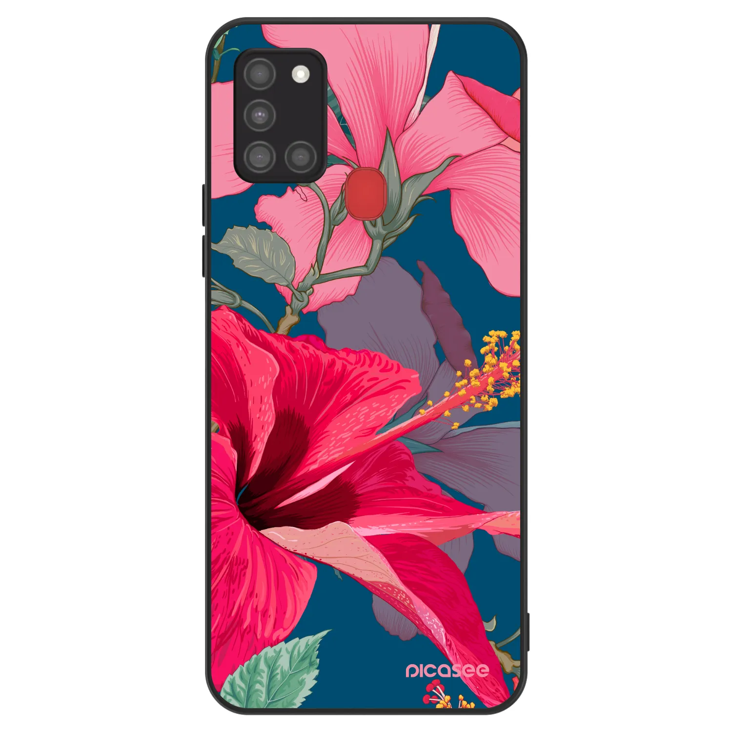 Picasee ULTIMATE CASE pro Samsung Galaxy A21s - Hibiscus
